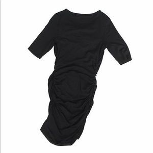 NEW LIZ LANGE MATERNITY DRESS BLACK.